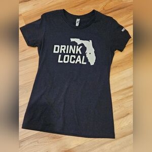 Drink Local Women's t-shirt size medium